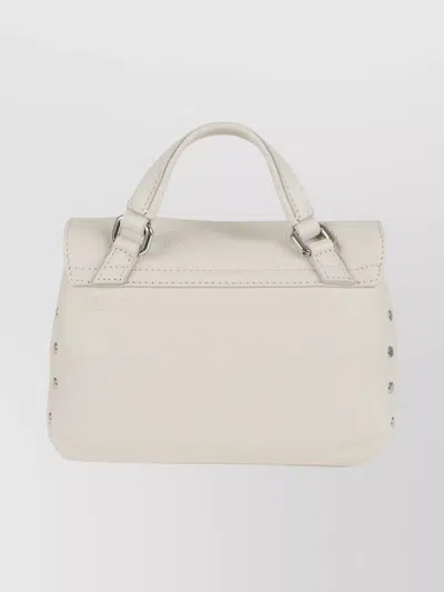 Zanellato Daily Baby Shoulder Bag With Metal Hardware In White