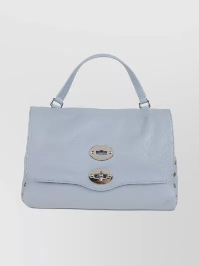 Zanellato Daily Shoulder Bag Metal Hardware In Blue