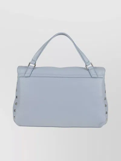 Zanellato Daily Shoulder Bag Metal Hardware In Blue