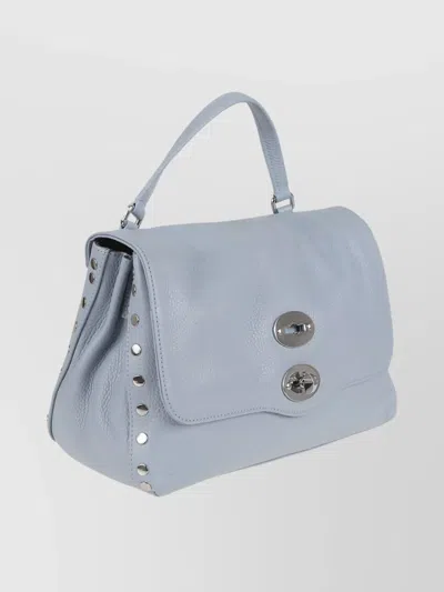 Zanellato Daily Shoulder Bag Metal Hardware In Blue