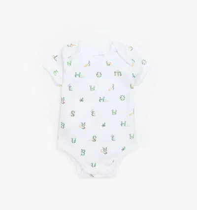 Hill House Home The Short Sleeve Onesie In Multi