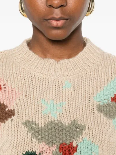 Daniele Fiesoli Klassischer Intarsien-pullover In Neutral