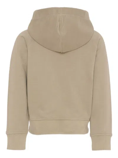 K-way P.antohony Zip-up Hoodie In Neutral