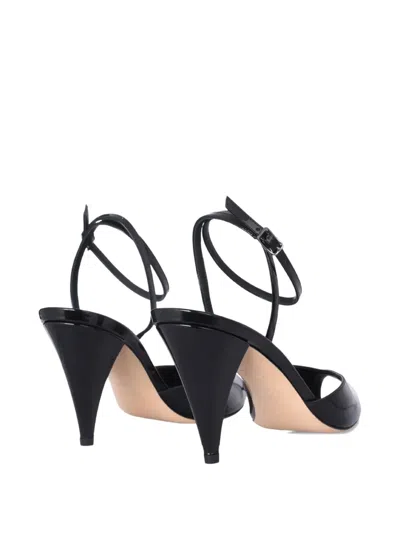 Casadei Ankle-strap Heeled Sandals In Black