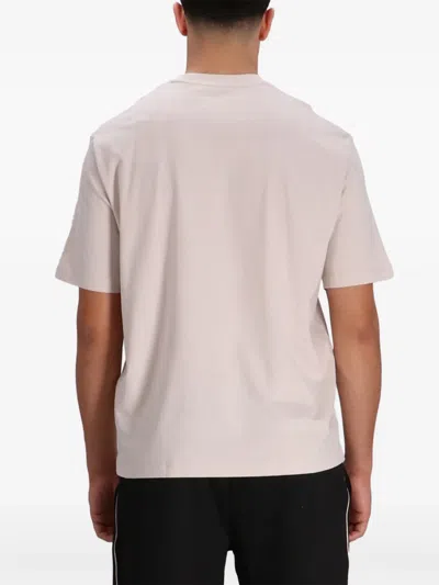 Armani Exchange T-shirt Mit Grafischem Print In Neutral
