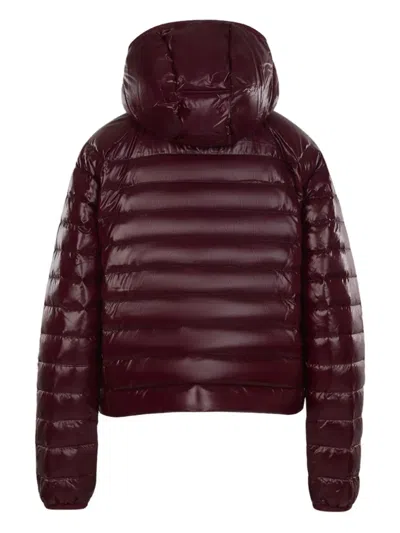 Aztech Mountain Hooded Lightweight Down Jacket In Brown