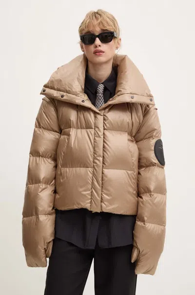 Mmc Studio Rafo Kapuzenjacke Mit Patch In Brown