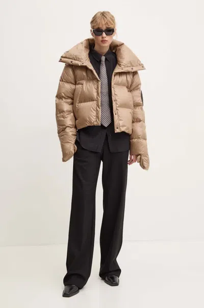 Mmc Studio Rafo Kapuzenjacke Mit Patch In Brown