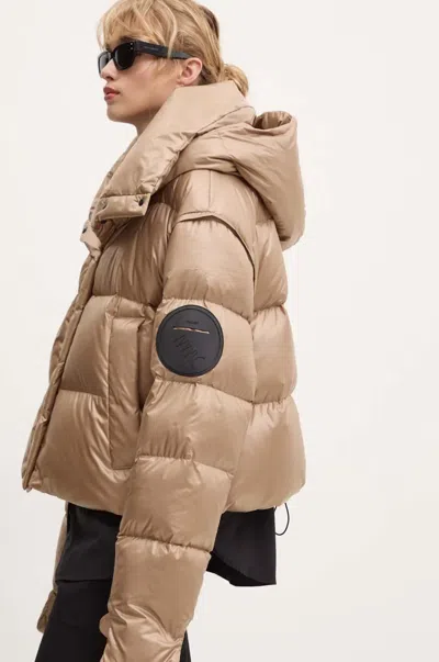 Mmc Studio Rafo Kapuzenjacke Mit Patch In Brown