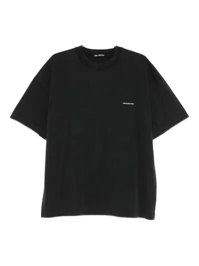 Cole Buxton Logo T-shirt In Black