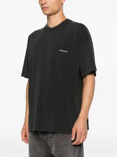 Cole Buxton Logo T-shirt In Black