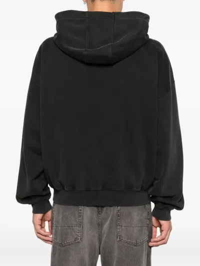 Cole Buxton Zip Hooded Knitwear In Black