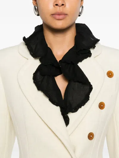 Vivienne Westwood Button Flap Pocket Jacket In Neutral