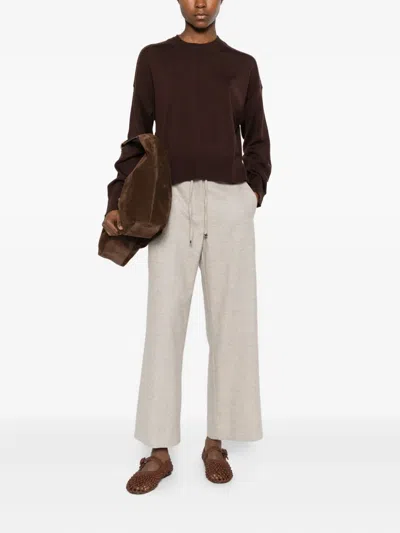 Daniele Fiesoli Pullover Mit Rundhalsausschnitt In Brown