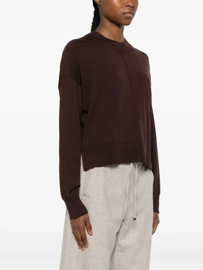 Daniele Fiesoli Pullover Mit Rundhalsausschnitt In Brown
