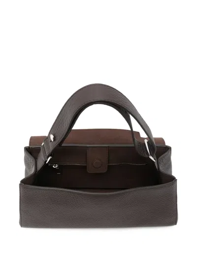 Orciani Sveva Longuette Tote Bag In Brown
