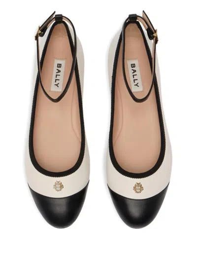 Bally Ysla Ballet Flat In Brown