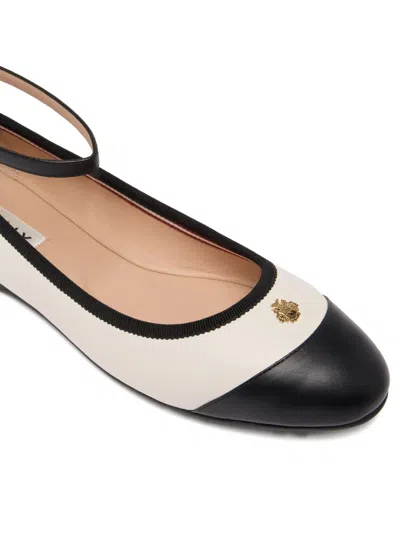 Bally Ysla Ballet Flat In Brown