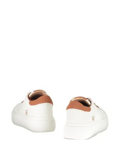 Acbc Floral-print Sneakers In White