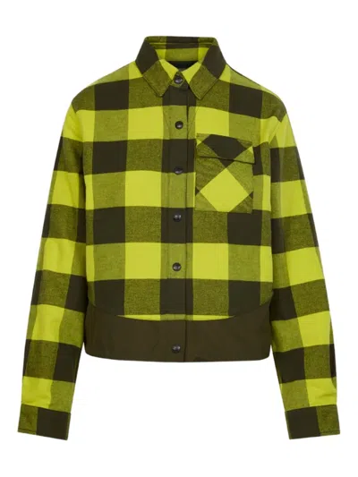 Aztech Mountain Loge Peak Checked Ski Shirt In Green