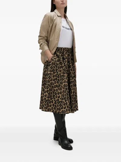 Aspesi Wattiertes Hemd Mit Knöpfen In Brown