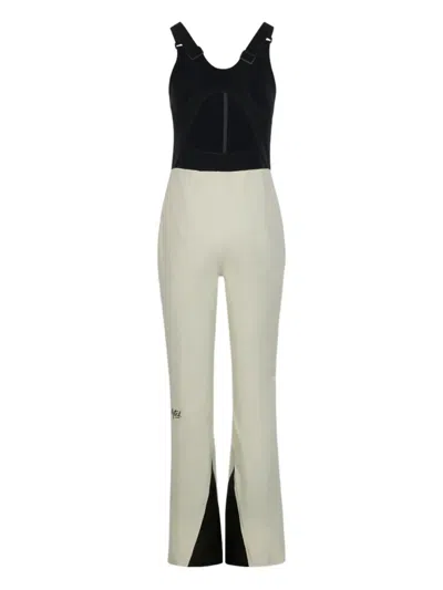 Aztech Mountain Front-zip Ski Jumpsuit In Black