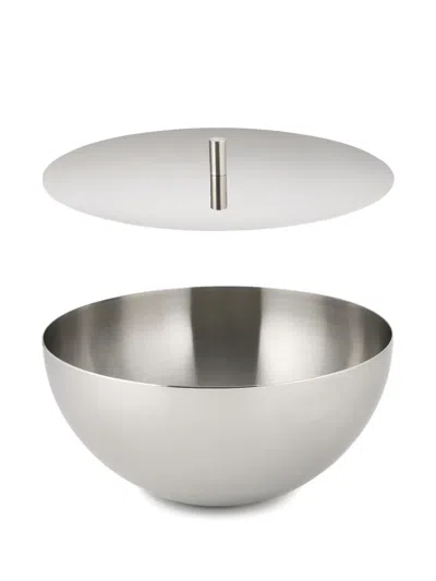 Alessi Large Rocc Amesthyst-fragrance Candle Refill (1200g) In Silver