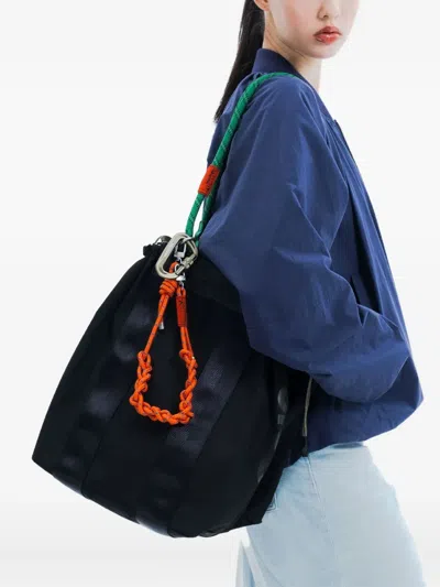 Topologie Medium Summit Tote Bag In Black