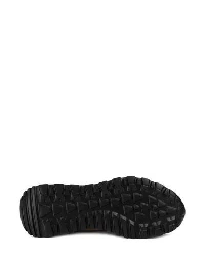 Doucal's Lace-up Suede Sneakers In Multi