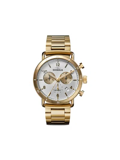 Shinola ^ Edelstahl 42mm In Gold