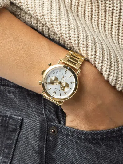 Shinola ^ Edelstahl 42mm In Gold