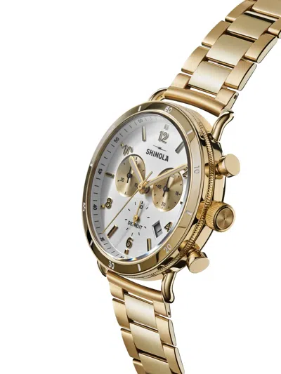 Shinola ^ Edelstahl 42mm In Gold