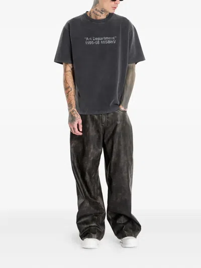 Misbhv Klassisches T-shirt In Gray