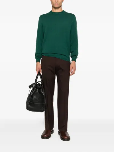 Filippo De Laurentiis Crew-neck Sweater In Green