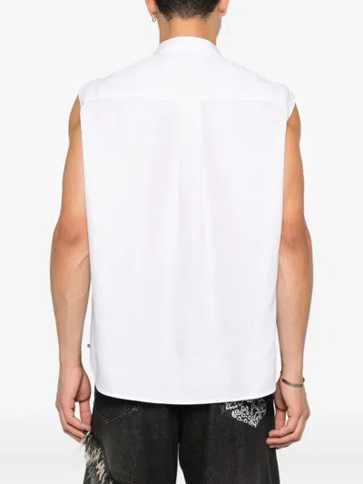 Our Legacy Wing Sleeveless Shirt In White