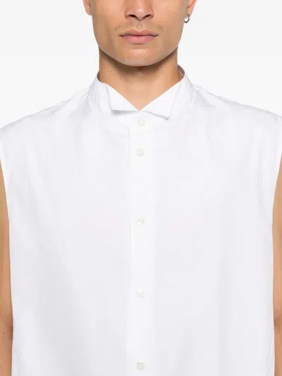 Our Legacy Wing Sleeveless Shirt In White