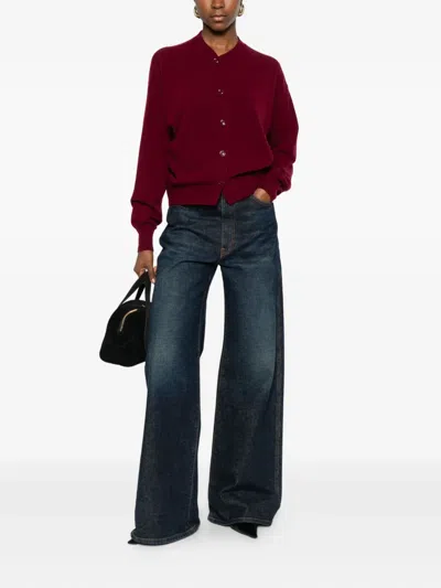 Daniele Fiesoli Cardigan Mit Langen Ärmeln In Red