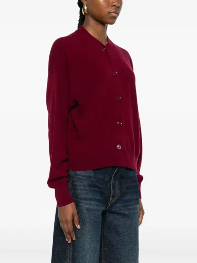Daniele Fiesoli Cardigan Mit Langen Ärmeln In Red