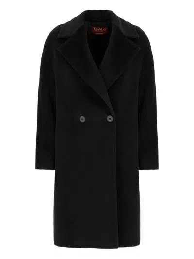Max Mara Tokio Double-breasted Coat In Blue