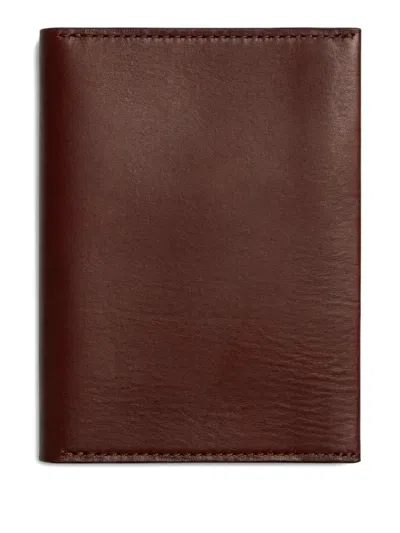 Shinola Pass-etui Aus Leder In Brown