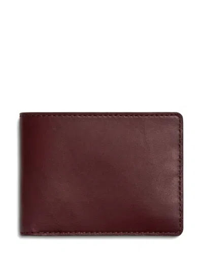 Shinola Klassisches Kartenetui In Burgundy