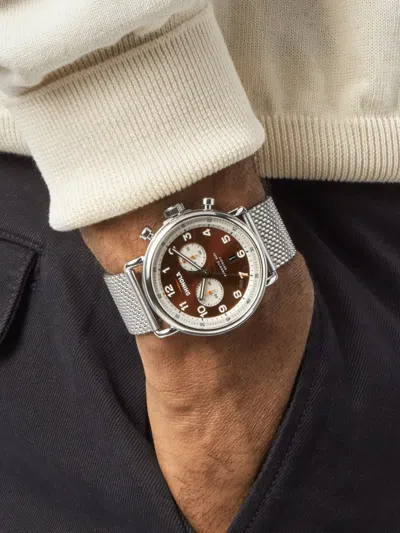 Shinola Canfield 43mm In Metallic