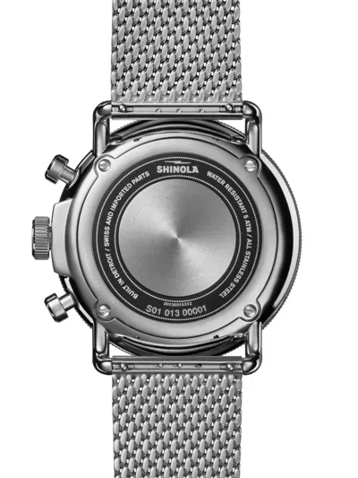 Shinola Canfield 43mm In Metallic
