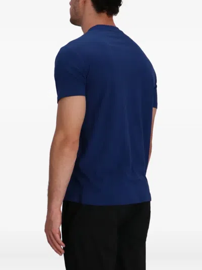 Armani Exchange T-shirt Mit Grafischem Print In Blue