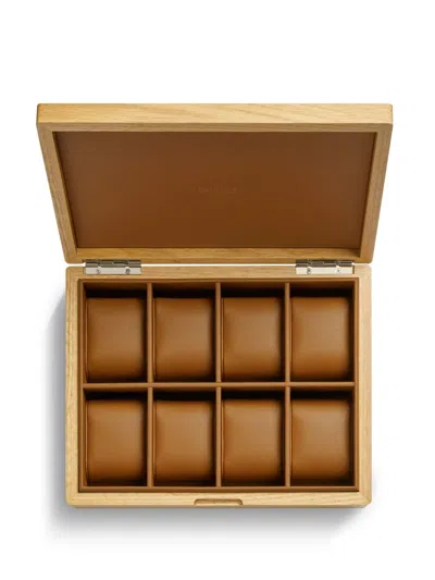 Shinola Collector's Uhrenbox In Brown