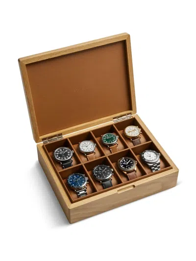 Shinola Collector's Uhrenbox In Brown