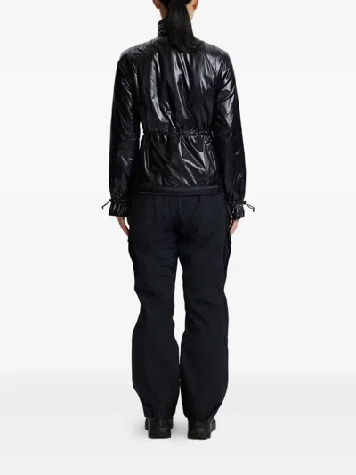 Aztech Mountain Thindown Drawstring Insulator Jacket In Black