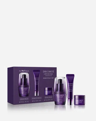 Decorté Liposome Advanced Essentials Set In Purple