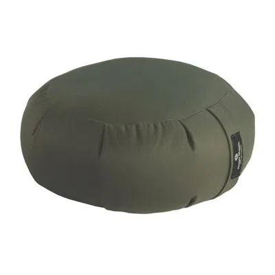 Hugger Mugger Zafu Meditation Cushion - Olive In Green