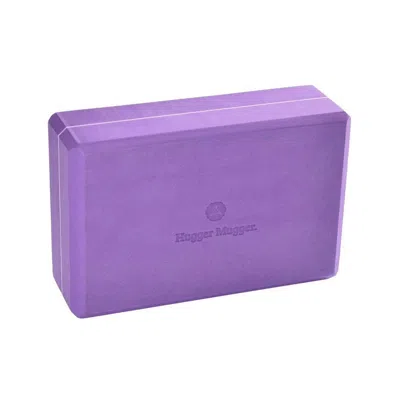 Hugger Mugger Yoga Foam Block 4" - Purple In Purple